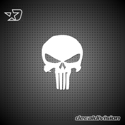 Punisher Skull Sticker